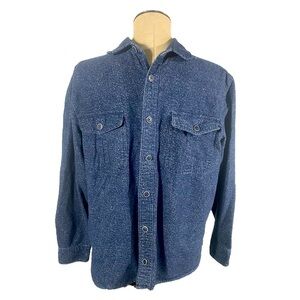 Freedom Foundry Blue Button Up Shirt Size M‎